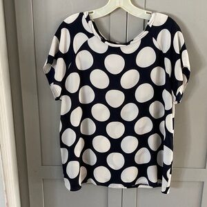 Ann Taylor polka dot top